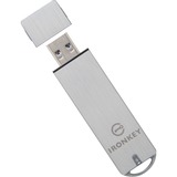 Kingston S1000 unità flash USB 64 GB USB tipo A 3.2 Gen 1 (3.1 Gen 1) Argento 64 GB, USB tipo A, 3.2 Gen 1 (3.1 Gen 1), 400 MB/s, Cuffia, Argento