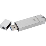 Kingston S1000 unità flash USB 64 GB USB tipo A 3.2 Gen 1 (3.1 Gen 1) Argento 64 GB, USB tipo A, 3.2 Gen 1 (3.1 Gen 1), 400 MB/s, Cuffia, Argento