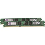 Kingston ValueRAM ValueRAM 8GB DDR3 1600MHz Kit memoria 2 x 4 GB 8 GB, 2 x 4 GB, DDR3, 1600 MHz, 240-pin DIMM, Lite retail