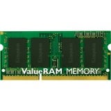 Kingston ValueRAM ValueRAM memoria 4 GB 1 x 4 GB DDR3L 1600 MT/s 204-pin SO-DIMM 4 GB, 1 x 4 GB, DDR3L, 204-pin SO-DIMM