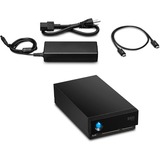 LaCie 1big Dock Pro 4000 GB Nero, Disco a stato solido Nero, 4000 GB, USB tipo A, 3.2 Gen 1 (3.1 Gen 1), 2800 MB/s, Nero