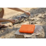 LaCie Rugged 1000 GB Arancione, Disco a stato solido arancione , 1000 GB, USB tipo-C, 3.2 Gen 2 (3.1 Gen 2), Arancione