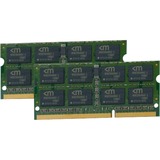 Mushkin 4GB PC3-10666 memoria 2 x 2 GB DDR3 1333 MHz 4 GB, 2 x 2 GB, DDR3, 1333 MHz, 204-pin SO-DIMM