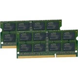 Mushkin 8GB PC3-8500 memoria 2 x 4 GB DDR3 1066 MHz 8 GB, 2 x 4 GB, DDR3, 1066 MHz, 204-pin SO-DIMM