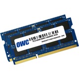 OWC 2x 8GB, PC8500, DDR3, 1066MHz memoria 16 GB 2 x 8 GB PC8500, DDR3, 1066MHz, 16 GB, 2 x 8 GB, DDR3, 1066 MHz, 204-pin SO-DIMM, Blu