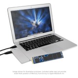 OWC Aura Pro 6G 500 GB Argento 500 GB, Micro-USB B, 3.2 Gen 1 (3.1 Gen 1), 530 MB/s, Argento