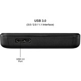 OWC Express Nero 2.5" Alimentazione USB, Disk enclosure Nero, 2.5", SATA, Seriale ATA II, Serial ATA III, 5 Gbit/s, Nero