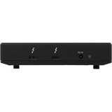 OWC ThunderBlade Box esterno SSD Nero M.2, Disco a stato solido Nero, Box esterno SSD, M.2, PCI Express 3.0, 40 Gbit/s, Collegamento del dispositivo USB, Nero