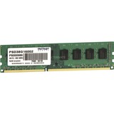 Patriot DDR3 8GB PC3-12800 (1600MHz) DIMM memoria 1 x 8 GB 8 GB, 1 x 8 GB, DDR3, 1600 MHz, 240-pin DIMM