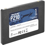 Patriot P210 2.5" 1000 GB Serial ATA III Nero, 1000 GB, 2.5", 500 MB/s