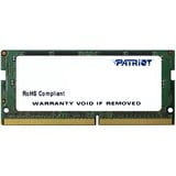 Patriot PC4-19200 memoria 4 GB 1 x 4 GB DDR4 2400 MHz 4 GB, 1 x 4 GB, DDR4, 2400 MHz, 288-pin DIMM, Verde