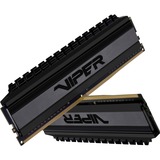 Patriot Viper 4 Blackout memoria 32 GB 2 x 16 GB DDR4 3600 MHz Nero, 32 GB, 2 x 16 GB, DDR4, 3600 MHz, 288-pin DIMM