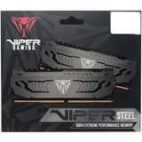 Patriot Viper Steel PVS464G360C8K memoria 64 GB 2 x 32 GB DDR4 3600 MHz grigio, 64 GB, 2 x 32 GB, DDR4, 3600 MHz, 288-pin DIMM