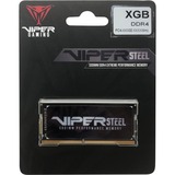 Patriot Viper Steel SODIMM memoria 32 GB 1 x 32 GB DDR4 2666 MHz grigio, 32 GB, 1 x 32 GB, DDR4, 2666 MHz, 260-pin SO-DIMM