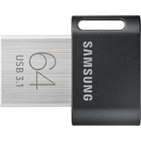 SAMSUNG MUF-64AB unità flash USB 64 GB USB tipo A 3.2 Gen 1 (3.1 Gen 1) Grigio, Argento Nero, 64 GB, USB tipo A, 3.2 Gen 1 (3.1 Gen 1), 300 MB/s, Senza coperchio, Grigio, Argento