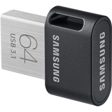 SAMSUNG MUF-64AB unità flash USB 64 GB USB tipo A 3.2 Gen 1 (3.1 Gen 1) Grigio, Argento Nero, 64 GB, USB tipo A, 3.2 Gen 1 (3.1 Gen 1), 300 MB/s, Senza coperchio, Grigio, Argento