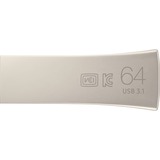 SAMSUNG MUF-64BE unità flash USB 64 GB USB tipo A 3.2 Gen 1 (3.1 Gen 1) Argento champagne, 64 GB, USB tipo A, 3.2 Gen 1 (3.1 Gen 1), 300 MB/s, Senza coperchio, Argento