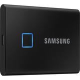 SAMSUNG Portable SSD T7 Touch USB 3.2 2TB Black Nero, 2000 GB, USB tipo-C, 3.2 Gen 2 (3.1 Gen 2), 1050 MB/s, Protezione della password, Nero
