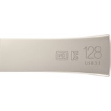 Samsung Flash Drive BAR Plus 128 GB, Chiavetta USB champagne, 128 GB, USB tipo A, 3.2 Gen 1 (3.1 Gen 1), 400 MB/s, Senza coperchio, Argento