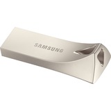 Samsung Flash Drive BAR Plus 128 GB, Chiavetta USB champagne, 128 GB, USB tipo A, 3.2 Gen 1 (3.1 Gen 1), 400 MB/s, Senza coperchio, Argento