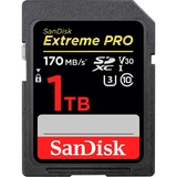 SanDisk Extreme Pro 1000 GB SDXC UHS-I Classe 10, Scheda di memoria 1000 GB, SDXC, Classe 10, UHS-I, 170 MB/s, 90 MB/s
