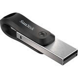 SanDisk SDIX60N-128G-GN6NE unità flash USB 128 GB 3.2 Gen 1 (3.1 Gen 1) Grigio, Argento Nero/Argento, 128 GB, 3.2 Gen 1 (3.1 Gen 1), Girevole, Grigio, Argento