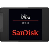 SanDisk Ultra 3D 2.5" 2000 GB Serial ATA III, Disco a stato solido Nero, 2000 GB, 2.5", 560 MB/s, 6 Gbit/s