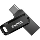 SanDisk Ultra Dual Drive Go unità flash USB 64 GB USB Type-A / USB Type-C 3.2 Gen 1 (3.1 Gen 1) Nero Nero, 64 GB, USB Type-A / USB Type-C, 3.2 Gen 1 (3.1 Gen 1), 150 MB/s, Girevole, Nero