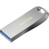 SanDisk Ultra Luxe unità flash USB 128 GB USB tipo A 3.2 Gen 1 (3.1 Gen 1) Argento argento, 128 GB, USB tipo A, 3.2 Gen 1 (3.1 Gen 1), 150 MB/s, Senza coperchio, Argento