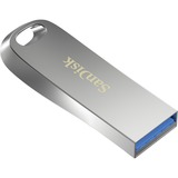 SanDisk Ultra Luxe unità flash USB 64 GB USB tipo A 3.2 Gen 1 (3.1 Gen 1) Argento argento, 64 GB, USB tipo A, 3.2 Gen 1 (3.1 Gen 1), 150 MB/s, Senza coperchio, Argento