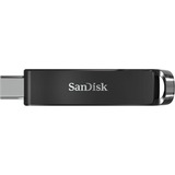 SanDisk Ultra unità flash USB 128 GB USB tipo-C 3.2 Gen 1 (3.1 Gen 1) Nero Nero, 128 GB, USB tipo-C, 3.2 Gen 1 (3.1 Gen 1), 150 MB/s, Lamina di scorrimento, Nero