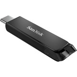 SanDisk Ultra unità flash USB 128 GB USB tipo-C 3.2 Gen 1 (3.1 Gen 1) Nero Nero, 128 GB, USB tipo-C, 3.2 Gen 1 (3.1 Gen 1), 150 MB/s, Lamina di scorrimento, Nero