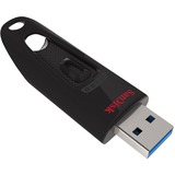 SanDisk Ultra unità flash USB 16 GB USB tipo A 3.2 Gen 1 (3.1 Gen 1) Nero Nero/Rosso, 16 GB, USB tipo A, 3.2 Gen 1 (3.1 Gen 1), 100 MB/s, Lamina di scorrimento, Nero