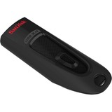 SanDisk Ultra unità flash USB 512 GB USB tipo A 3.2 Gen 1 (3.1 Gen 1) Nero 512 GB, USB tipo A, 3.2 Gen 1 (3.1 Gen 1), 100 MB/s, Lamina di scorrimento, Nero