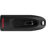 SanDisk Ultra unità flash USB 512 GB USB tipo A 3.2 Gen 1 (3.1 Gen 1) Nero 512 GB, USB tipo A, 3.2 Gen 1 (3.1 Gen 1), 100 MB/s, Lamina di scorrimento, Nero