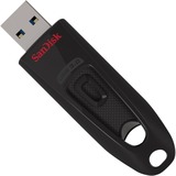 SanDisk Ultra unità flash USB 64 GB USB tipo A 3.2 Gen 1 (3.1 Gen 1) Nero Nero/Rosso, 64 GB, USB tipo A, 3.2 Gen 1 (3.1 Gen 1), 100 MB/s, Lamina di scorrimento, Nero