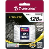 Transcend 128GB SDXC Class 10 Classe 10 128 GB, SDXC, Classe 10, Blu