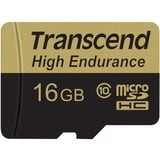 Transcend 16GB microSDHC MLC Classe 10 16 GB, MicroSDHC, Classe 10, MLC, 95 MB/s, 25 MB/s