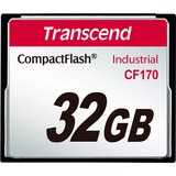 Transcend CF170 32 GB CompactFlash MLC 32 GB, CompactFlash, MLC, 90 MB/s, 60 MB/s, Resitente al caldo, Resistente agli urti