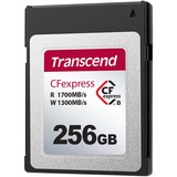 Transcend CFexpress 820 256 GB NAND 256 GB, CFexpress, NAND, 1700 MB/s, 1300 MB/s, Nero