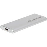 Transcend ESD240C 240 GB Argento argento, 240 GB, M.2, USB tipo-C, 3.2 Gen 2 (3.1 Gen 2), 520 MB/s, Argento