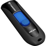 Transcend JetFlash 790 64GB unità flash USB USB tipo A 3.2 Gen 1 (3.1 Gen 1) Nero, Blu Nero/Blu, 64 GB, USB tipo A, 3.2 Gen 1 (3.1 Gen 1), Lamina di scorrimento, 4,9 g, Nero, Blu