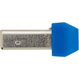 Verbatim Store 'n' Stay NANO - Memoria USB 3.0 da 64 GB - Blu blu, 64 GB, USB tipo A, 3.2 Gen 1 (3.1 Gen 1), Cuffia, 3 g, Blu