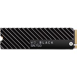 WD Black SN750 M.2 2000 GB PCI Express 3.0 NVMe Nero, 2000 GB, M.2, 3400 MB/s, 8 Gbit/s