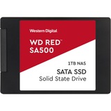 WD Red SA500 2.5" 1000 GB Serial ATA III 3D NAND 1000 GB, 2.5", 530 MB/s, 6 Gbit/s