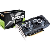 INNO3D N16502-04D6X-1177VA25 scheda video NVIDIA GeForce GTX 1650 4 GB GDDR6 GeForce GTX 1650, 4 GB, GDDR6, 128 bit, 7680 x 4320 Pixel, PCI Express x16 3.0