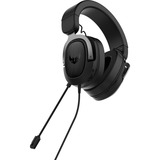 ASUS TUF Gaming H3 Auricolare Cablato A Padiglione Giocare Nero, Grigio canna di fucile, Cablato, Giocare, 20 - 20000 Hz, 294 g, Auricolare, Nero, Grigio