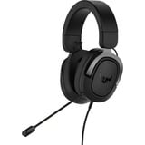 ASUS TUF Gaming H3 Auricolare Cablato A Padiglione Nero, Grigio, Cuffia da gioco canna di fucile, Cablato, Gaming, 20 - 20000 Hz, 294 g, Auricolare, Nero, Grigio