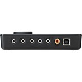 ASUS Xonar U5 5.1 canali USB Nero, 5.1 canali, 24 bit, 104 dB, USB, Vendita al dettaglio