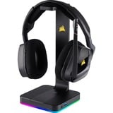 Corsair ST100 RGB Premium Cuffia Nero Nero, Cuffia, Interno, Nero